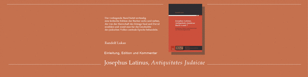 Josephus Latinus, Antiquitates Judaicae