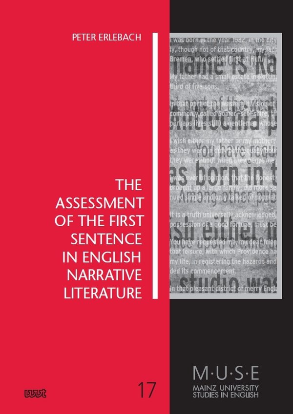 The Assessment of the First Sentence in English Narrative Art