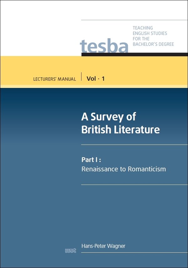 Teaching English Studies for the Bachelor's Degree (TESBA), Vol. 1. Lecturer's Manual