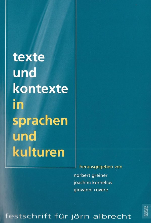 Texte und Kontexte in Sprachen und Kulturen